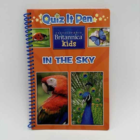 Encyclopedia Britannica Kids Quiz It Pen Set Wildlife Animals Q&A (4 Books) - Picture 11 of 16